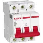 کلید مینیاتوری سه پل ۲۵ آمپر ۶KA - مناسب دمای ۵۰ درجه