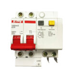 کلید نشتی جریان ترکیبی RCBO دو پل ۲۵ آمپر - ۳۰ میلی آمپر - ۶KA