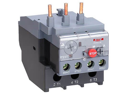 بیمتال ۰/۲۵ الی ۰/۴ آمپر سری ۳ (قابل نصب بر روی کنتاکتور ۹ الی ۳۸ آمپر)