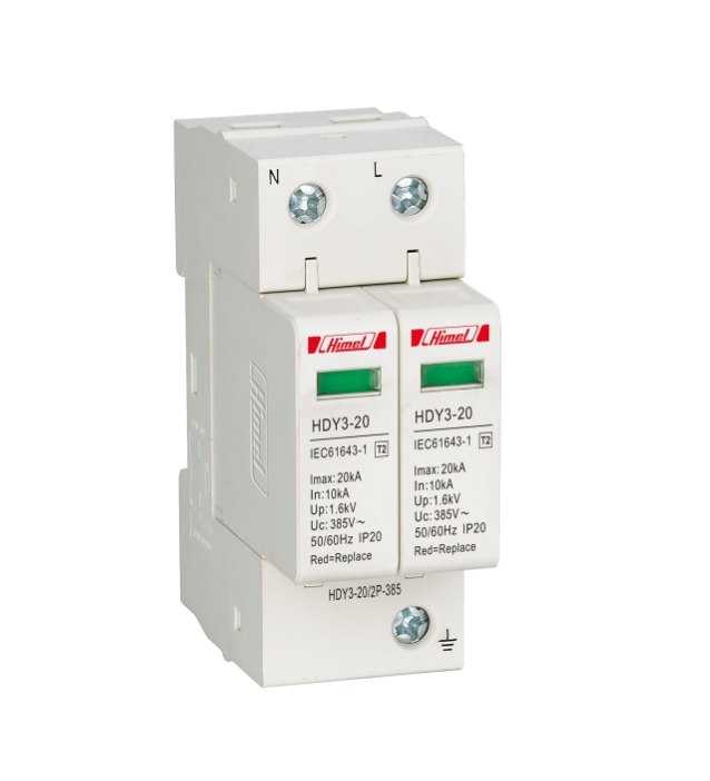 صاعقه گیر class B ۱۲۰KA ۳p+N با کنتاکت کمکی